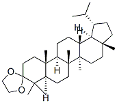 Lupan-3-one ethylene acetal结构式