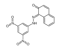 1-[(3,5-dinitrophenyl)hydrazinylidene]naphthalen-2-one结构式