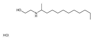 dodecan-2-yl(2-hydroxyethyl)azanium,chloride Structure