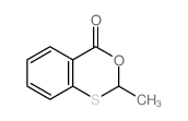 4H-3,1-Benzoxathiin-4-one,2-methyl- structure