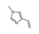 4-ethenyl-1-methylimidazole Structure