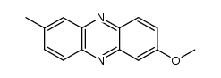 2-methoxy-7-methylphenazine结构式