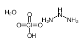 perchloric acid,triazane,hydrate Structure