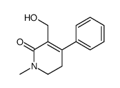 5-(hydroxymethyl)-1-methyl-4-phenyl-2,3-dihydropyridin-6-one结构式