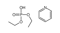 diethyl hydrogen phosphate,pyridine Structure
