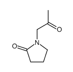 2-Pyrrolidinone, 1-(2-oxopropyl)- (9CI)结构式