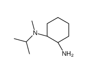 (1R,2R)-2-N-methyl-2-N-propan-2-ylcyclohexane-1,2-diamine结构式