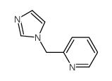 Pyridine,2-(1H-imidazol-1-ylmethyl)- Structure
