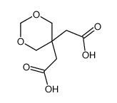 2-[5-(carboxymethyl)-1,3-dioxan-5-yl]acetic acid Structure