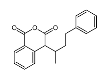 4-(4-phenylbutan-2-yl)-4H-isochromene-1,3-dione结构式