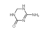 4-amino-3,6-dihydro-1H-1,3,5-triazin-2-one结构式