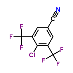 4-Chloro-3,5-bis(trifluoromethyl)benzonitrile picture