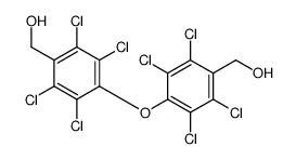 [2,3,5,6-tetrachloro-4-[2,3,5,6-tetrachloro-4-(hydroxymethyl)phenoxy]phenyl]methanol Structure