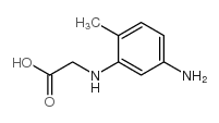 N-(2-methyl-5-aminophenyl)glycine Structure