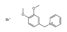 1-[(3,4-dimethoxyphenyl)methyl]pyridin-1-ium,bromide结构式