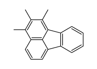 1,2,3-trimethyl-fluoranthene Structure