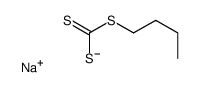 sodium butyl trithiocarbonate Structure