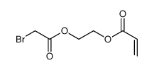 2-(2-bromoacetyl)oxyethyl prop-2-enoate Structure