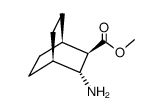 (2R,3R)-3-Amino-bicyclo[2.2.2]octane-2-carboxylic acid methyl ester Structure