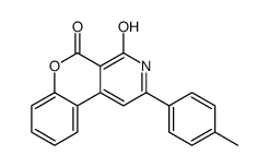 2-(4-methylphenyl)-3H-chromeno[3,4-c]pyridine-4,5-dione结构式