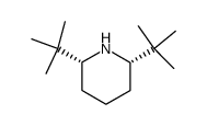 2,6-ditert-butylpiperidine结构式