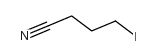 Butanenitrile, 4-iodo- Structure