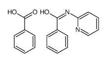 benzoic acid,N-pyridin-2-ylbenzamide结构式