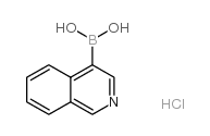 异喹啉-4-硼酸盐酸盐结构式