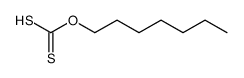 dithiocarbonic acid O-heptyl ester结构式