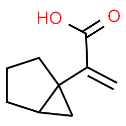 Bicyclo[3.1.0]hexane-1-acetic acid,-alpha--methylene- (9CI) structure