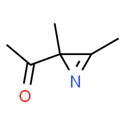 Ethanone, 1-(2,3-dimethyl-2H-azirin-2-yl)- (9CI) Structure