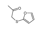 1-(2-furylthio)acetone结构式