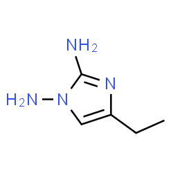 1H-Imidazole-1,2-diamine,4-ethyl-(9CI) structure