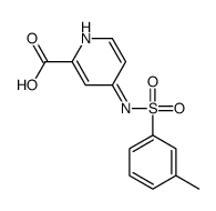 4-[(3-methylphenyl)sulfonylamino]pyridine-2-carboxylic acid结构式