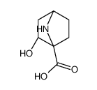 7-Azabicyclo[2.2.1]heptane-1-carboxylic acid, 2-hydroxy-, (1S,2R,4R)- (9CI) Structure