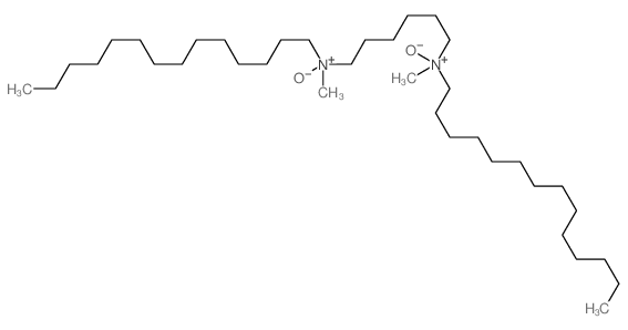 Tetradecane, 1-[methyl[6-(methyloxidotetradecylamino)hexyl]oxidoamino]- Structure