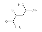 3-bromo-5-methyl-hexan-2-one structure