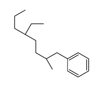 [(2R,5S)-5-ethyl-2-methyloctyl]benzene Structure