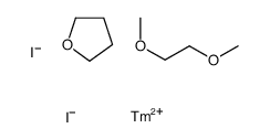 diiodothulium,1,2-dimethoxyethane,oxolane Structure