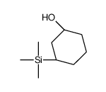 (1S,3R)-3-trimethylsilylcyclohexan-1-ol结构式