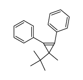 (3-(tert-butyl)-3-methylcycloprop-1-ene-1,2-diyl)dibenzene结构式