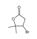 4-bromo-5,5-dimethyldihydrofuran-2(3H)-one结构式