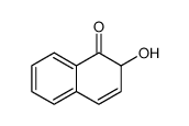 2-hydroxy-2H-naphthalen-1-one结构式