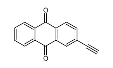 2-Ethynyl-anthraquinone Structure