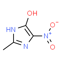 1H-Imidazol-4-ol,2-methyl-5-nitro- (9CI)结构式