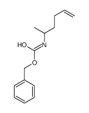 benzyl N-hex-5-en-2-ylcarbamate结构式