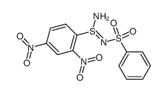 N-(phenylsulfonyl)-2,4-dinitrobenzenesulfinamidine Structure