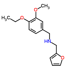 1-(4-Ethoxy-3-methoxyphenyl)-N-(2-furylmethyl)methanamine Structure