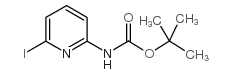 (6-IODO-PYRIDIN-2-YL)-CARBAMIC ACID TERT-BUTYL ESTER结构式