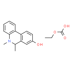 8-Phenanthridinol,5,6-dihydro-5,6-dimethyl-,ethyl carbonate (5CI) Structure
